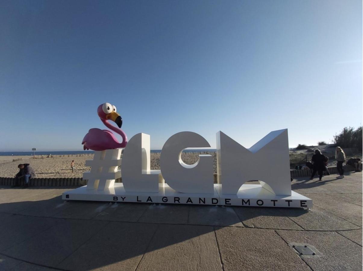 Super Appart ! Terrasse, Clim, Parking, 2Min Plage. La Grande-Motte Exterior photo